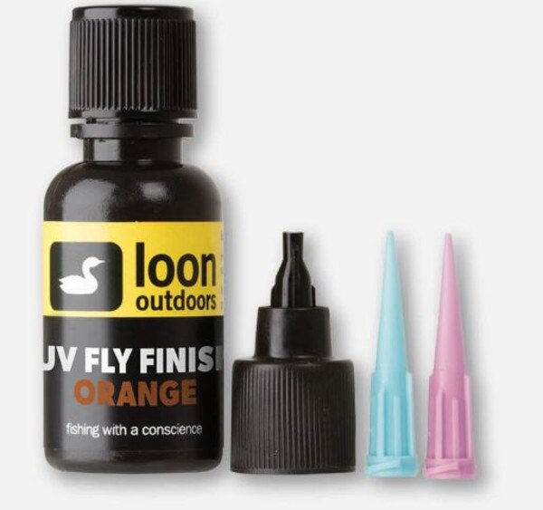 Loon UV Fly Finish in Orange